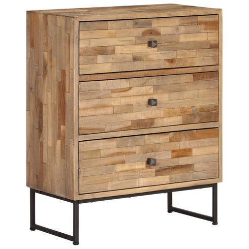 Legore - Sideboard Set 2 Pieces Reclaimed Teak Wood